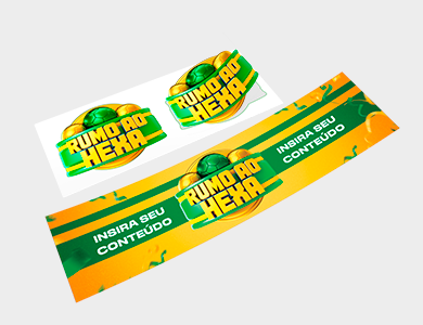 Adesivo para Vitrine personalizado para Copa do Mundo - Gráfica G10