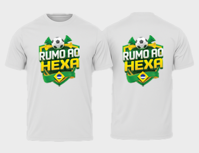 Camisetas Personalizadas personalizado para Copa do Mundo - Gráfica G10