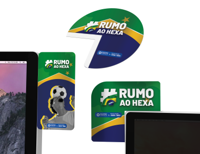 Stoppers personalizado para Copa do Mundo - Gráfica G10