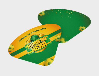 Ventarola personalizado para Copa do Mundo - Gráfica G10