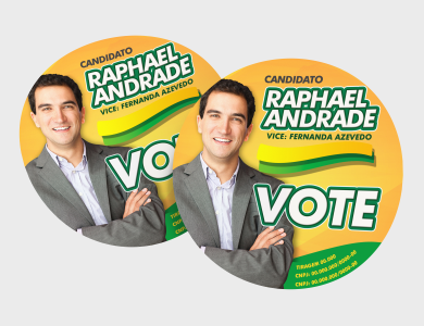 Praguinha personalizado para campanha eleitoral - Gráfica G10
