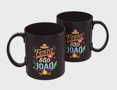 Canecas personalizado para festa junina - Gráfica G10