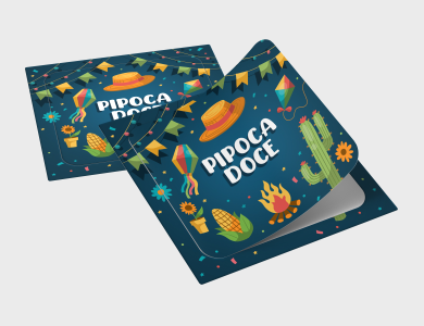 Etiqueta Adesiva personalizado para festa junina - Gráfica G10