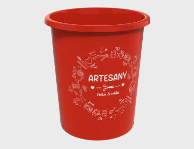 Balde Personalizado personalizado para artesanato e souvenirs - Gráfica G10
