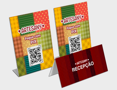 Display personalizado para artesanato e souvenirs - Gráfica G10