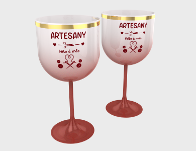 Taças personalizado para artesanato e souvenirs - Gráfica G10